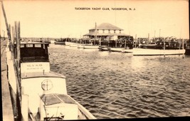 Tuckerton Yacht Club - Tuckerton NJ New Jersey -Real Picture Postcard  bk55 - £3.10 GBP
