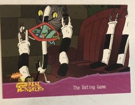 Aaahh Real Monsters Trading Card 1995  #37 Dating Game - $1.97