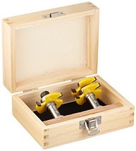 Yonico Tongue And Groove Router Bits Set For 3/4-Inch Stock, Inch Shank ... - £37.89 GBP