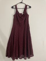 Ladies Dress by H•R Homrain sz XL Maroon - $62.85 CAD