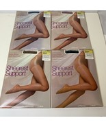 VTG NOS Sandalfoot Sheerest Support Panty Hose Lot of 4 Mixed Color Size... - $681.33 MXN