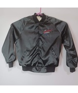 Vintage Chevy The Heartbeat of America Satin Jacket - Size Large, Black,... - £30.37 GBP