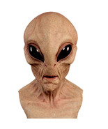 Alien Mask Scary Horrible Horror Magic Latex Costume Halloween Cosplay P... - $39.99