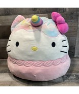 Extra Large 24” Sanrio Hello Kitty Cupcake With Sprinkles Squishmallow - £37.45 GBP