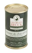 GEORGES BRUCK STRASBOURG - Goose Liver Mousse - Cylindrical tin 200gr - $54.79 CAD