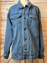 Wrangler Denim Jean Jacket size XL Extra Large Mens Trucker Coat 214281U... - $35.00
