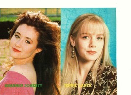 Shannen Doherty Jennie Garth teen magazine pinup clipping Beverly Hills 90210 - $3.50