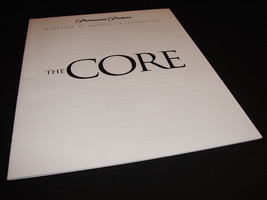2003 THE CORE Movie Press Kit Production Notes Aaron Eckhart - £11.32 GBP