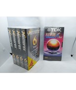 Memorex High Standard Video Cassette T-120 4 Pack + 1 TDK Revue New And ... - €8,57 EUR