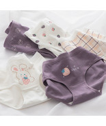 New Women Cotton Underwear Lovely Girl Comfort Briefs Mid Waist Seamless - $2.97+