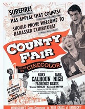 1950 County Fair ORIGINAL Vintage 9x12 Industry Ad Rory Calhoun Jane Nigh - $29.69
