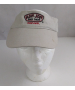 Ron Jon Surf Shop Cozumel Cream/Beige Embroidered Unisex Adjustable Visor - $12.86