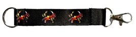 Maryland Crab Black Key Chain Lanyard - $9.56 CAD