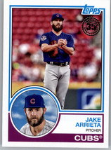 2018 Topps 1983 Topps Baseball 83-21 Jake Arrieta  Chicago Cubs - £0.77 GBP