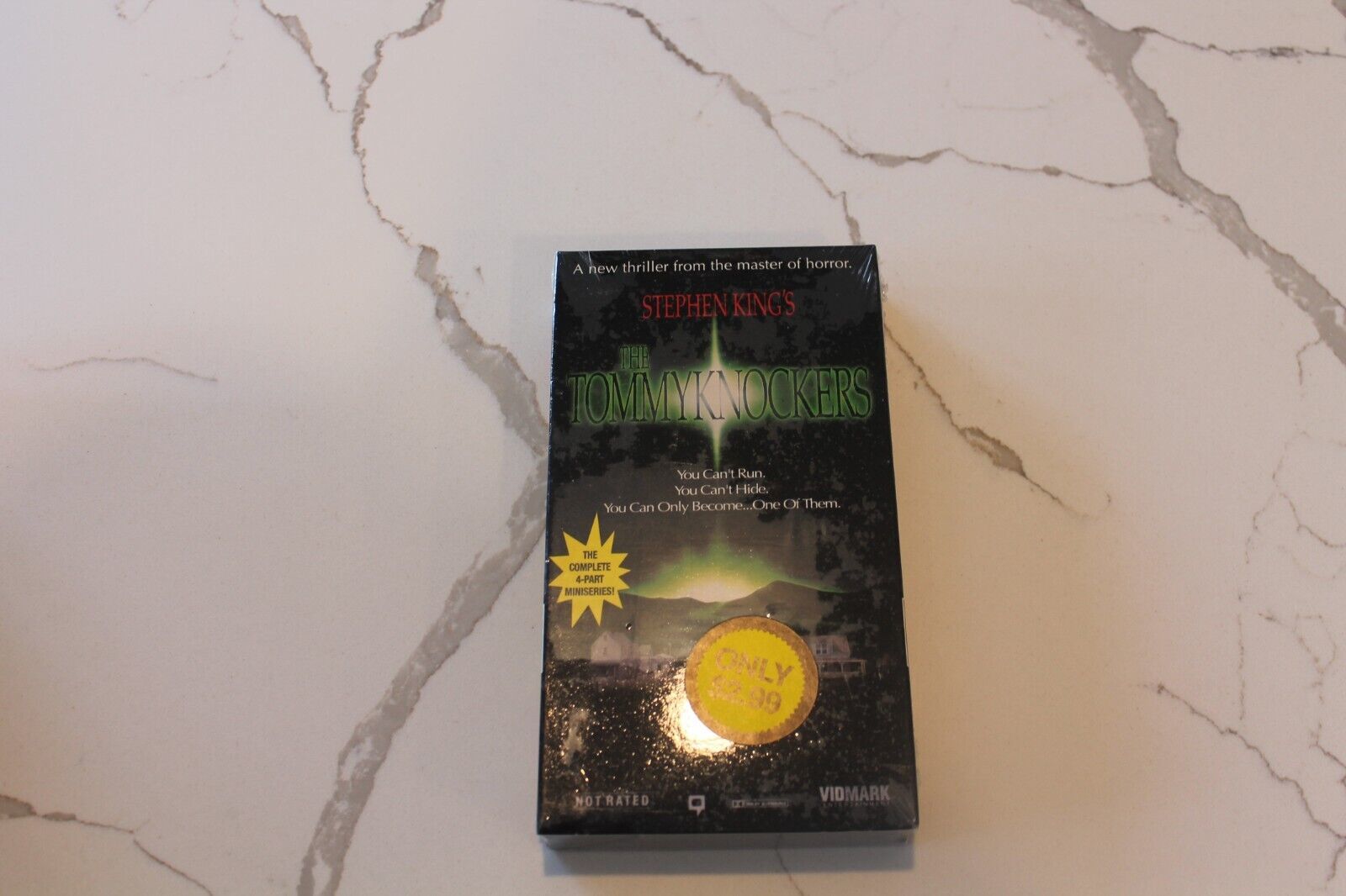Vtg 1997 Stephen King The Tommyknockers sealed VHS vidmark RARE - $49.99