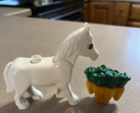 Vintage Rare White Lego Duplo Horse Moving Head Carrots Lot - £23.15 GBP