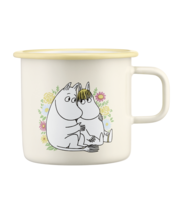 5.5dl Flowers Moomin MUURLA Enamel Mug  *NEW - $39.59