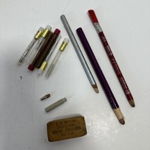 Lot of Vintage Mechanical Erasers Cross and Pentel Plus More - $15.95