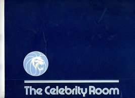 Celebrity Room Dinner Menu Mac Davis Gabriel Kaplan MGM Grand 1980&#39;s - £35.18 GBP