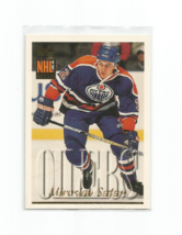 Miroslav Satan (Edmonton Oilers) 1995-96 Topps Nhl Rookie Card #283 - £7.52 GBP