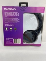 Magnavox MHP5031M Foldable Stereo Headphone fresh Microphone and In-line... - $10.99