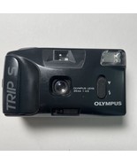 Olympus Trip S Camera 35mm Point &amp; Shoot w/Built-in Flash Black - £3.93 GBP
