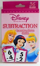 Disney Princess Subtraction Learning Game Cards  - £9.71 GBP