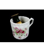 Vintage EverReady Shaving Brush and Shaving Mug with Floral Transferware - £11.60 GBP