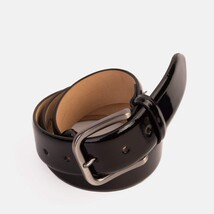 The Dodoma Black Patent Leather Belt image 7