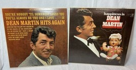 Dean Martin Lot of 2 Albums LP Records with Sleeves  stereo - £16.37 GBP
