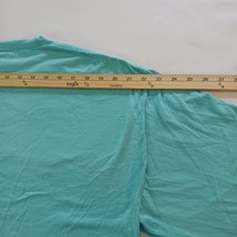 Comfort Wash Men's Mint Turquoise Ring Spun Cotton T-Shirt Short Sleeve Size XL image 8