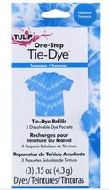 Tulip One-Step Tie-Dye Refills, Turquoise Blue, Pack of 3 Packets - £7.78 GBP