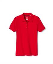 French Toast - Girls Short Sleeve Interlock Polo with Picot Collar - £18.01 GBP
