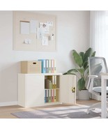 vidaXL File Cabinet White Powder-coated steel Medium File Cabinet - $17,314.85 MXN