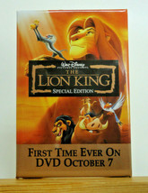 Lion King Walt Disney Movie Pin Button Badge Promo Advertising Special E... - $4.75