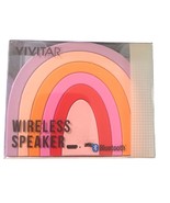 Target Bullseye VIVITAR Rainbow Shaped Wireless Bluetooth Speaker (NIB) - £12.88 GBP