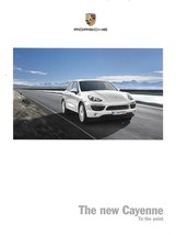 2011 Porsche CAYENNE sales brochure catalog US 11 S Hybrid Turbo - $12.50