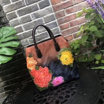 N bag vintage bucket shoulder bags for women 2023 new handmade embossed leather handbag thumb200
