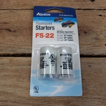 (2) AQUEON FS-22 REPLACEMENT STARTERS FOR AQUARIUM LIGHTED HOOD SEALED NOS - £15.78 GBP