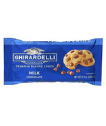 Ghirardelli Milk Chocolate Baking Chips Case of 12 packets, 11.5 oz pouch - $85.99