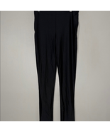 Black High-Waisted Nylon Leggings Large - $9.80