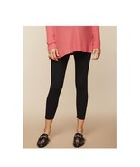 Motherhood Maternity Womens L Black High Waisted Cropped Legging Pants N... - $24.49