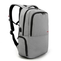 Casual Waterproof 15.6inch Laptop Backpack Men Slim School Backpack Bags Male Tr - £79.37 GBP