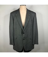 Brooks Brothers 2 Piece Suit Jacket with Pants Size 46 L 38x31 Gray Wool 346 - £67.25 GBP