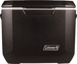 Coleman Rolling Cooler | 50 Quart Xtreme 5 Day Cooler With Wheels |, Black - £56.14 GBP