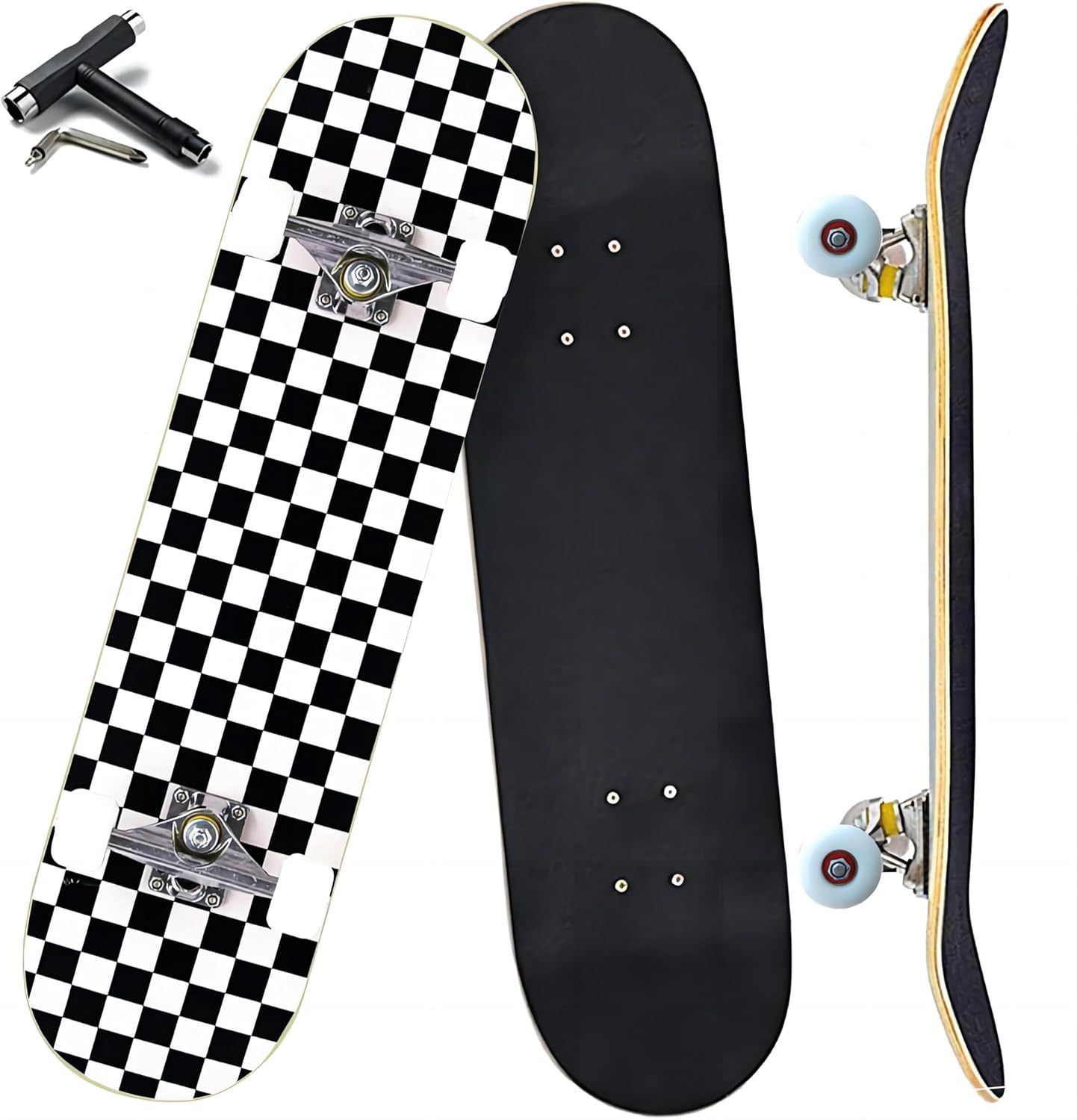 Pro Complete Skateboards For Beginners Girls Boys Kids Youths Teens Adults - $44.99
