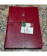 Bieffe Notebooks 5.5” X 8” Hand Made in Italy Exercise Book Red Set of 3 - £22.15 GBP