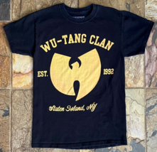 Wu-Tang Clan T Shirt-Staten Island, NY-Est. 1992-Black-2012 Graphic Tee-... - $18.75