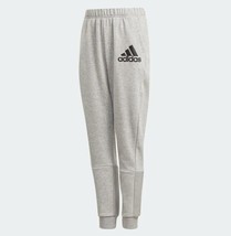 Adidas GJ6627  Badge Of Sport Kids Sweatpants Grey Small ( 9-10yrs ) - £86.54 GBP
