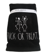 Rae Dunn Halloween Hand Towels Set of 2 Skeleton Trick or Treat Black 16... - £19.97 GBP